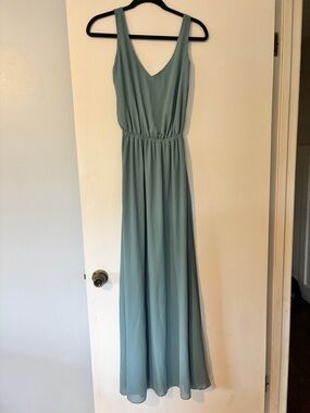 Show Me Your Mumu Teal Maxi Dress, Size XS